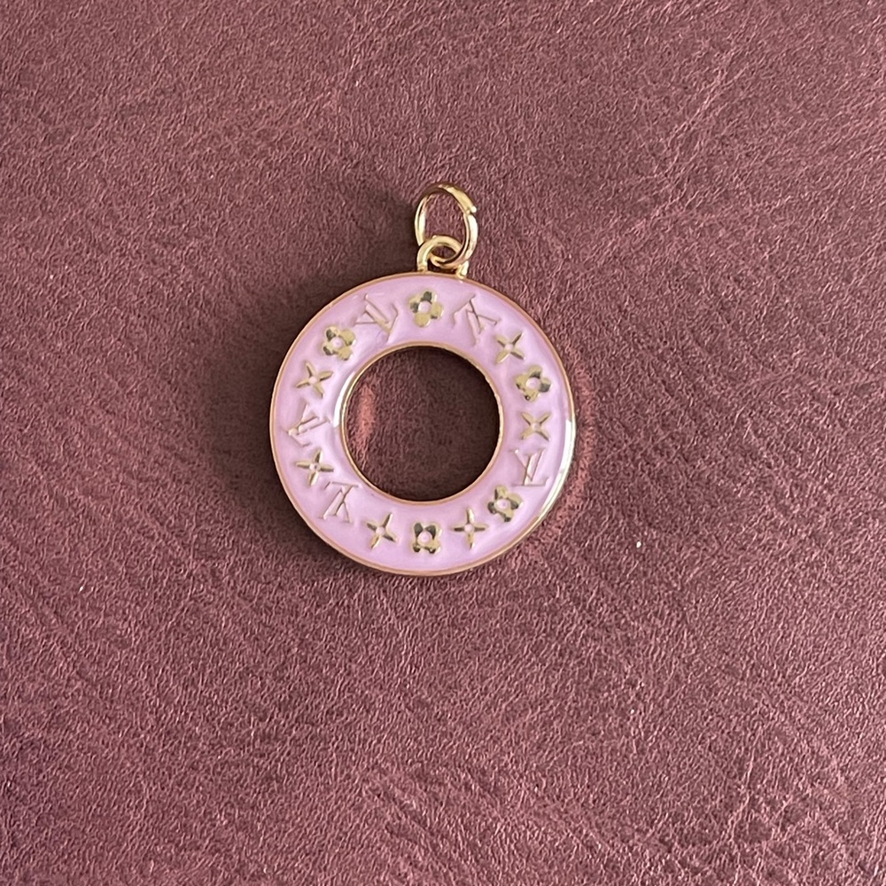 Purple  Donut Charm for Bags & Bracelets